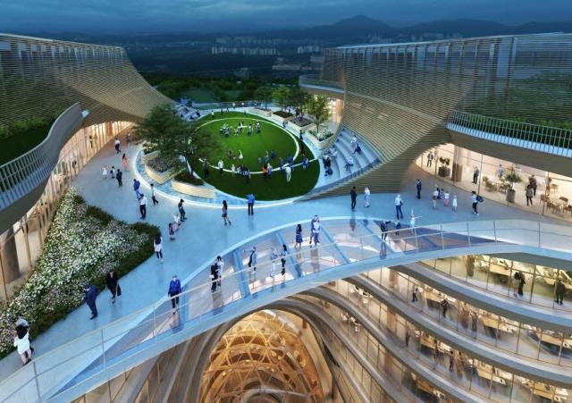 하나금융지주 청라 사옥 조감도 사진하나금융