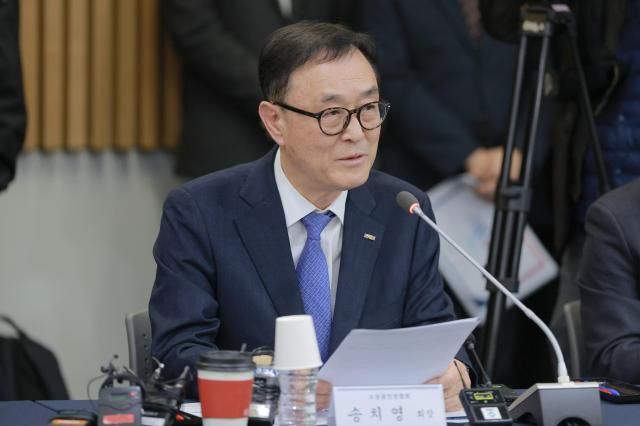 송치영 소상공인연합회장 사진유대길 기자 dbeorlf123ajunewscom