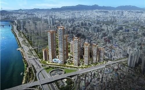 성수전략정비구역4지구 예상 조감도 사진서울시