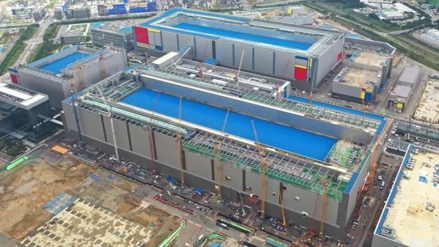 삼성전자의 평택캠퍼스 전경 사진삼성전자