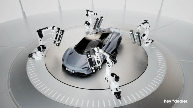 AI 차량 진단 기술 특허 기반 차량 수리 흔적을 이미지 형태로 보여주는 열화상 AI 진단 시스템 ‘헤이딜러 eye’