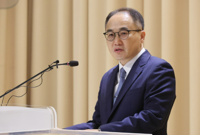 이원석 전 검찰총장이 지난 2024년 9월 13일 서울 서초구 대검찰청에서 열린 퇴임식에서 퇴임사를 하고 있다 사진연합뉴스