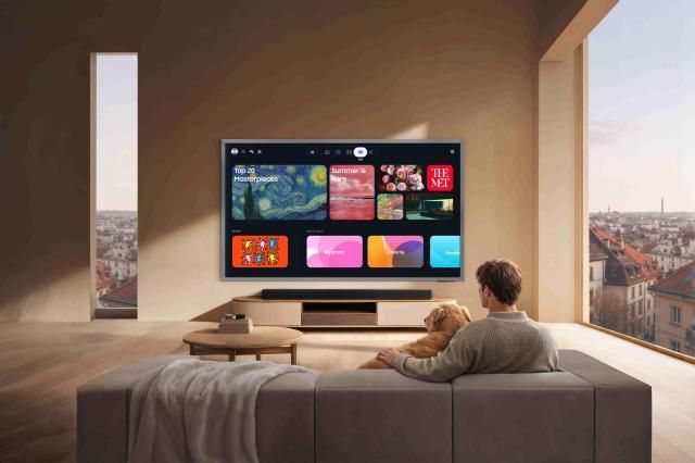 삼성전자 OLED TV 라이프스타일 이미지 사진삼성전자
