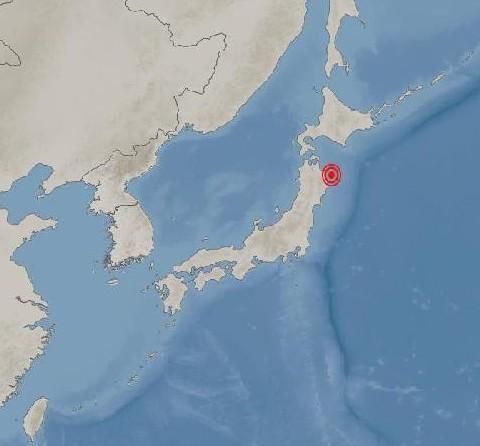 日혼슈 북부 아오모리현서 규모 69 지진 사진기상청