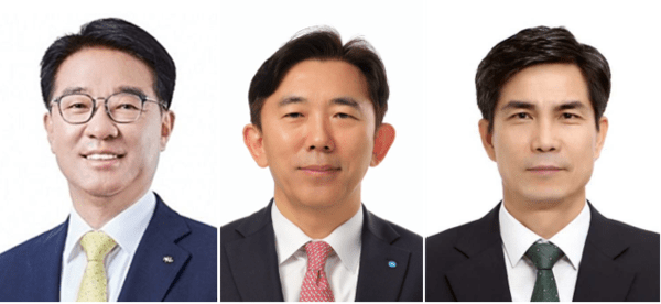 이동철 후보왼쪽부터 박경훈 후보 윤창환 후보 사진여신금융협회 
