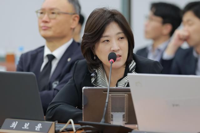 최보윤 국민의힘 수석대변인 사진유대길 기자 dbeorlf123ajunewscom