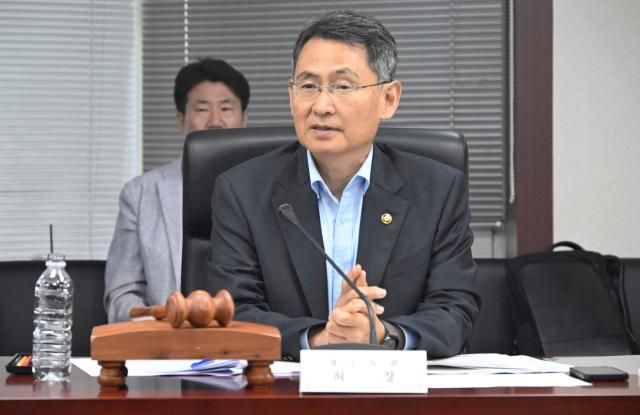 허장 재정경제부 차관이 7월 1일 서울 종로구 무역보험공사에서 열린 26년 제2차 조달정책심의위원회를 주재 모두발언을 하고 있다 사진재정경제부