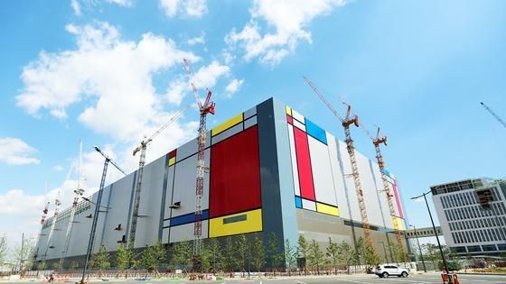 삼성전자 평택캠퍼스 반도체 생산 시설 모습 사진삼성전자