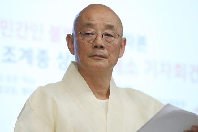 명진스님 사진연합뉴스