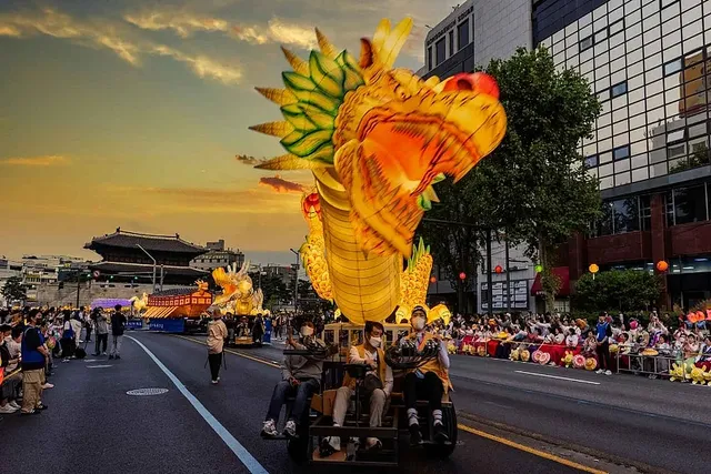 문화 축제 현장