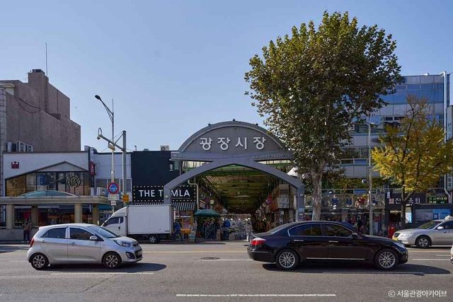 광장시장 전경