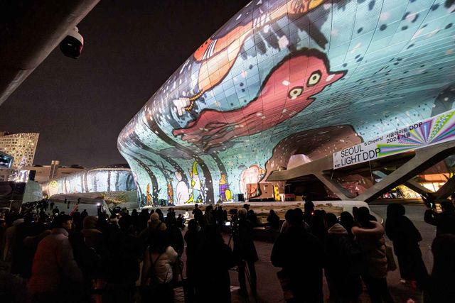 DDP 실내 전시 공간