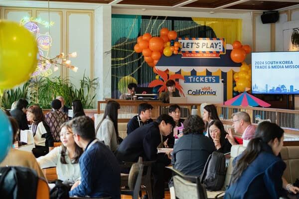 캘리포니아관광청이 11월20일부터 21일까지 ‘2024 트레이드 & 미디어 미션’을 개최했다 / 캘리포니아관광청