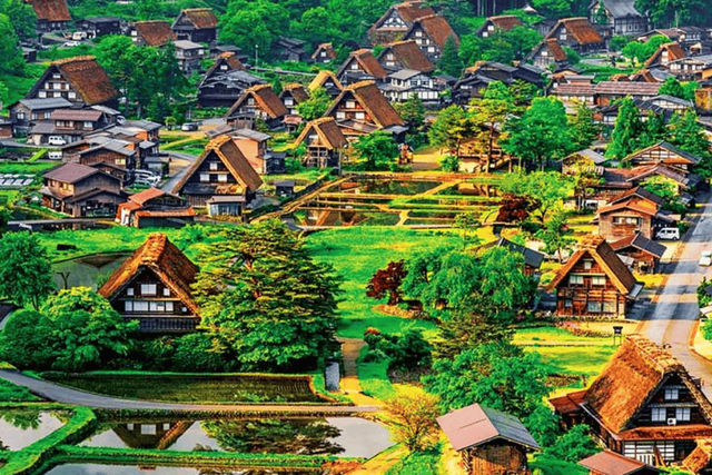 시라카와고의 전통 가옥