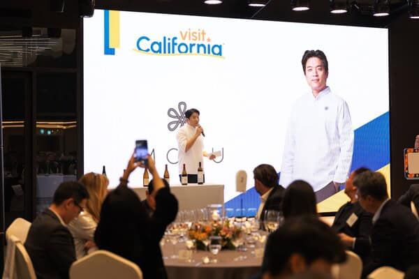 이날 VIP 디너 리셉션에는&nbsp;캘리포니아 출신이자 국내 유일의 미쉐린 3스타 레스토랑 오너 셰프인 안성재 셰프가 파인다이닝 코스 요리를 선보였다 / 캘리포니아관광청