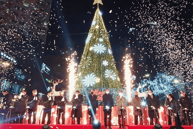 유성온천 크리스마스 축제