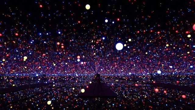 제주 본태박물관의 무한거울방