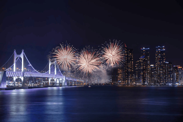 부산 불꽃축제 이미지