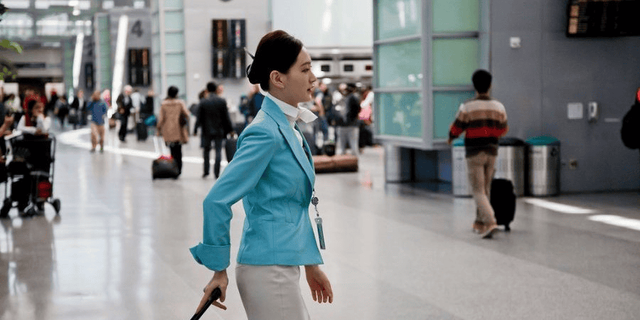 승무원 유니폼 상의