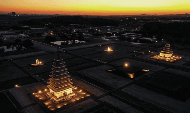 익산 미륵사지 국가유산 미디어아트