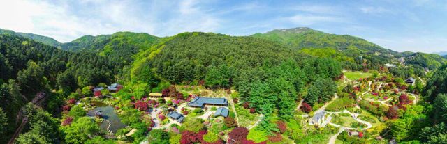 아침고요수목원