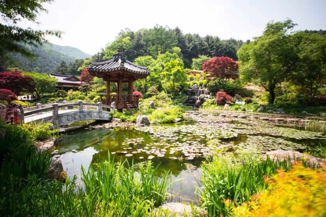 아침고요수목원