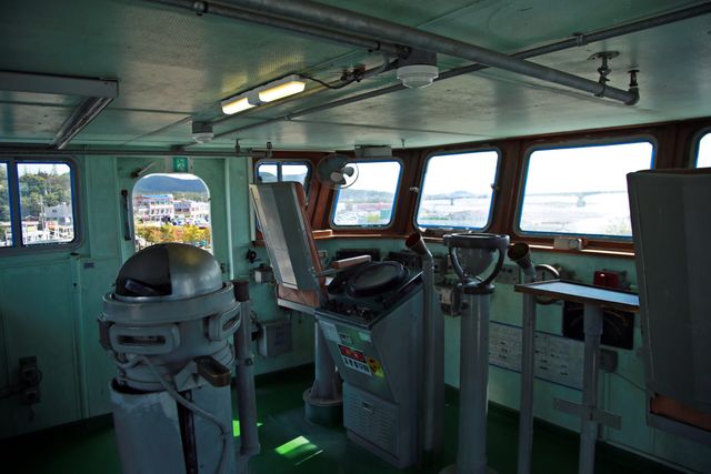 함상공원 내부의 모습