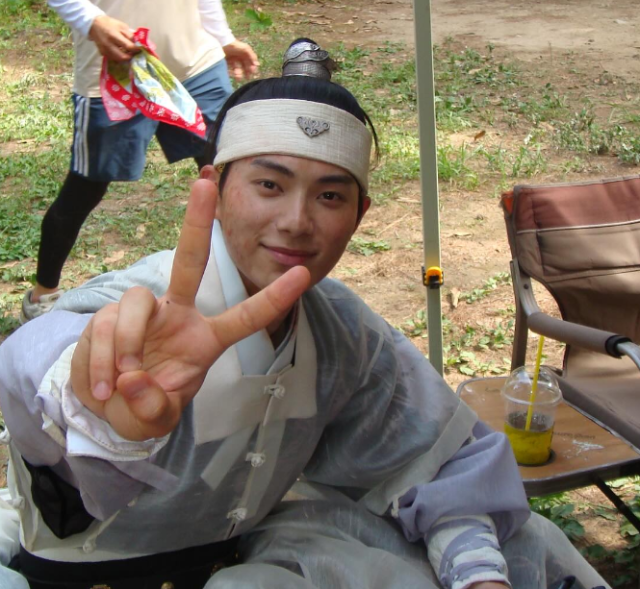 폭군의 셰프 속 분장을 한 이채민 사진이채민 SNS