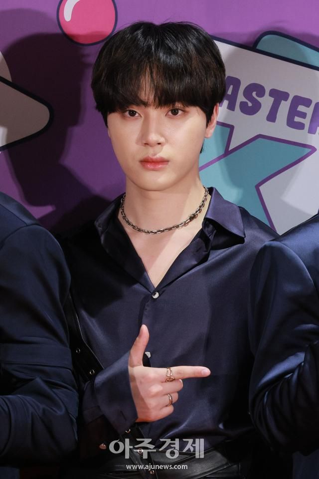 그룹 더보이즈 전 멤버 주학년 사진유대길 기자 dbeorlf123ajunewscom