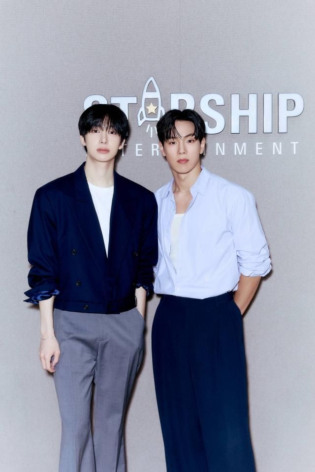 그룹 몬스타엑스 유닛 셔누X형원 사진스타쉽엔터테인먼트