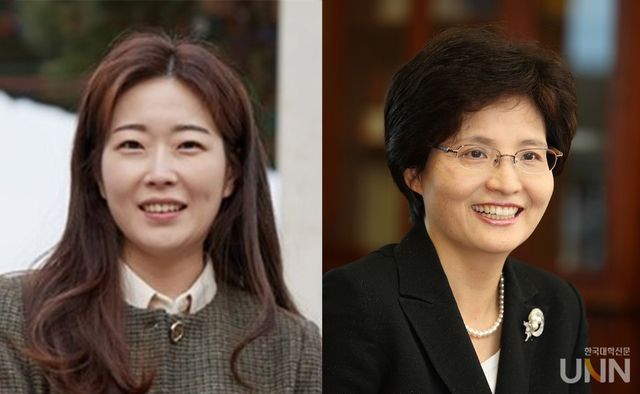 이가경 교수(왼쪽), 양현옥 교수.