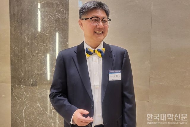 채용석 진학지원센터장이&nbsp;청년 취업·고용률을 높이기 위한 방안에 대해 의견을 전하고 있다. (사진=주지영 기자)