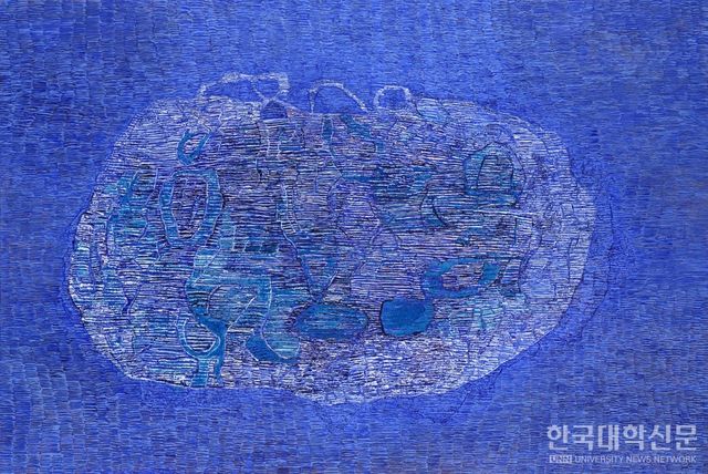 채성숙. Beyond Imagination 02 130x194cm mixed media on canvas 2024.