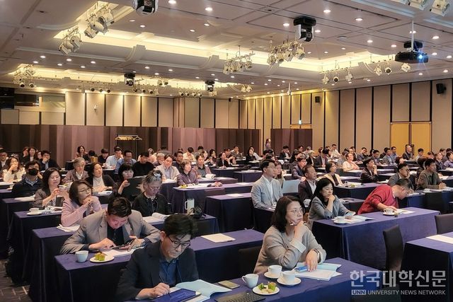 ‘2025 한국전문대학 교무·입학처장협의회 상반기 연수회’ 현장. (사진= 주지영 기자)