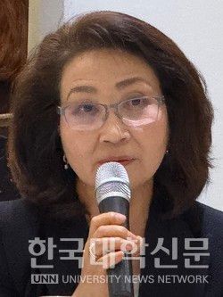 이민숙 동강대 총장.&nbsp;