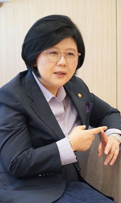 문시연 총장은 세계한류학회 회장으로서 역량과 경험을 살려 숙명여대가 한류의 본산 역할을 하겠다는 의지를 내비쳤다. (사진=한명섭 기자)