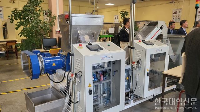 현지시간으로 2일 방문한&nbsp;보클뤼즈 공공직업교육훈련센터(GRETA-CFA Vaucluse, 이하 그레타-CFA)의 산업관리 실습실 모습. (사진=주지영 기자)