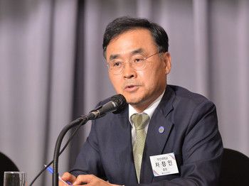 차정인 부산대 총장. (사진=한명섭 기자)