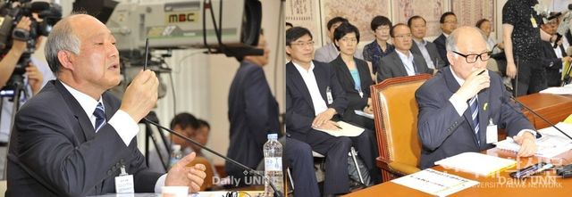 2014년 김명수 전 교육부 장관 후보자에 대한 국회 인사청문회 현장을 담은 본지의 당시 보도 사진 (사진=한국대학신문DB)