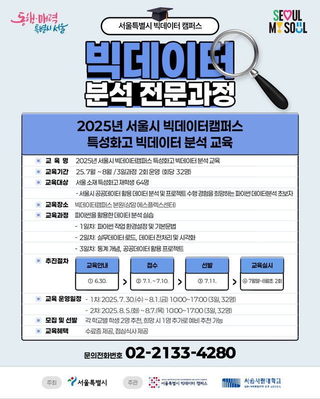 교육 포스터. (사진=서울시)