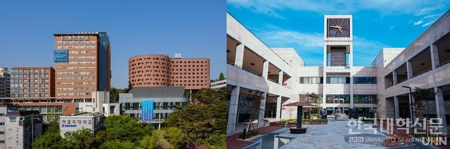 (왼쪽부터) 가톨릭대, 포스텍(POSTECH) 전경. (사진=한국대학신문 DB)