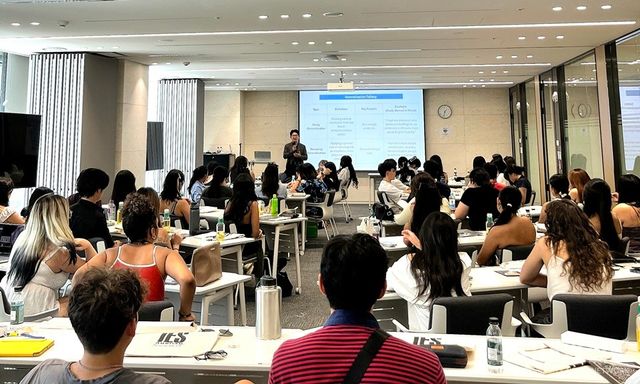 2025년 가을학기 초청 학생 대상 오리엔테이션이 진행되고 있다. (사진=IES 서울센터)