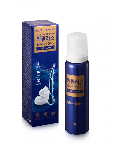 폼 타입 탈모치료제 ‘카필러스 폼에어로솔’