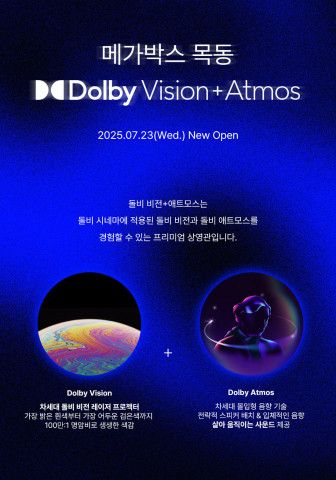 메가박스, 핵심 거점에 특별관 강화… 서부권 중심 목동점 ‘돌비 비전+애트모스’관 오픈
