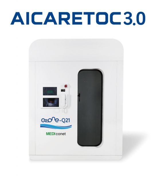 AI Caretoc이 결합된 신제품 O2ONE-Q31 고압산소기