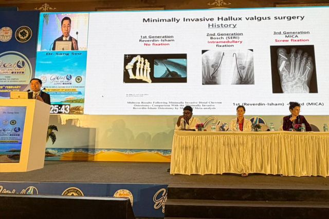 지난 2월 27일부터 3월 1일까지 인도 고아(Goa)에서 열린 ‘GFAS 2026’에 SNU서울병원 서상교 대표원장이 국제 위원(International Faculty)으로 초청돼 마스터 톡 강연, 패널 토론, 케이스 리드 발표 등 주요 세션에 참여했다(사진=SNU서울병원)