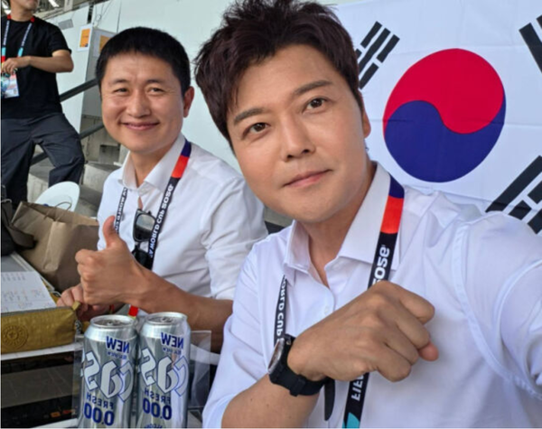 이영표, 전현무 SNS