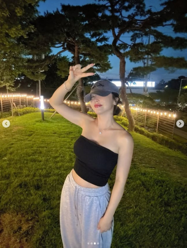 홍진영 SNS