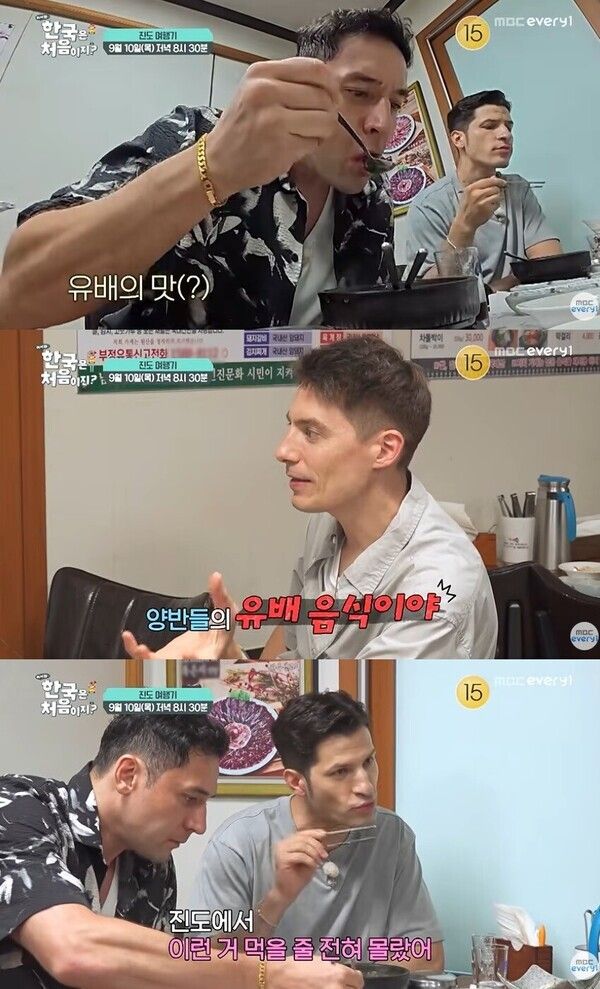 MBC every1 '어서와 한국은 처음이지'
