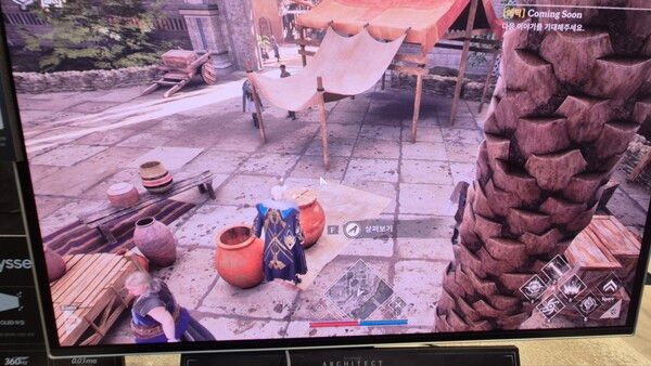 마을을 보니 정식 출시 후가 더 기다려진다. [곽유민 기자 촬영]